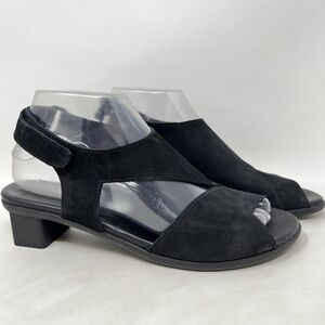 ARCHE OBIBBI SANDAL IN NOIR NUBUCK 38